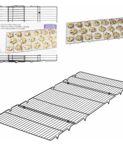 Rejilla Expandible Para Enfriar Galletas Pan Wilton