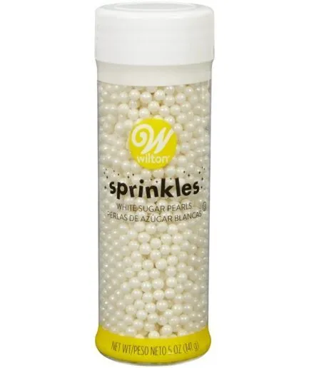 Sprinkles Perlas Blancas Wilton