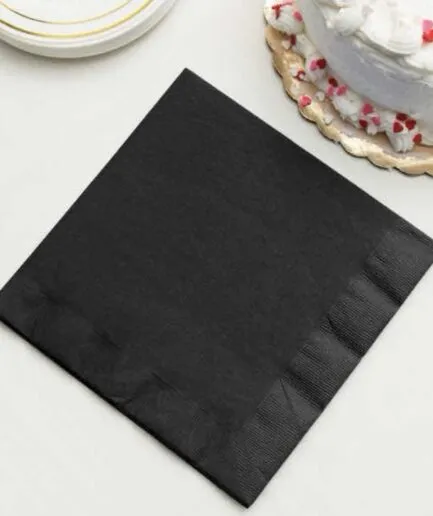 50 Servillas Color Negro