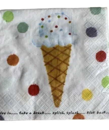 Servilletas Blancas Barquillo