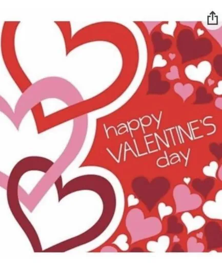 Servilletas Happy Valentine Day