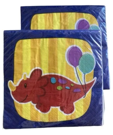 Servilletas Cumpleaños Dino