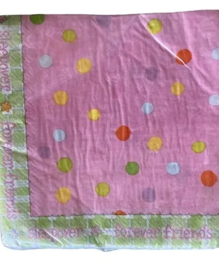 Servilletas Rosada Forever Friends