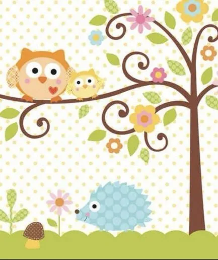 Servilletas Flores Baby Shower