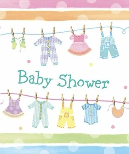 Servilletas Baby Shower Unisex