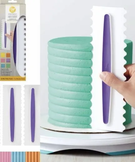 Juego de Peines para Glaseado 6 Diseños Wilton