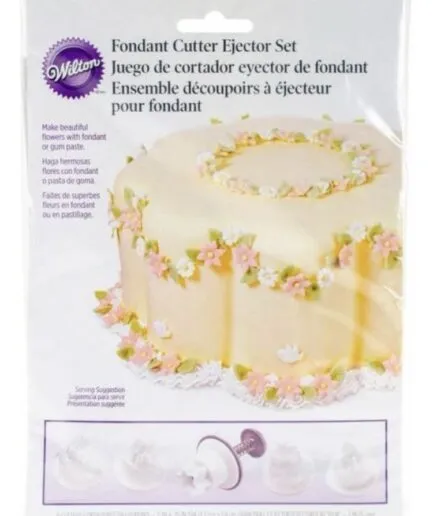 Juego de 5 Cortadores de Fondant Wilton