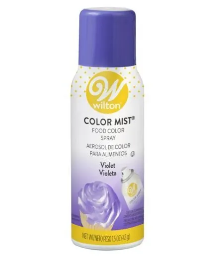 Spray Comestible Color Violeta Wilton