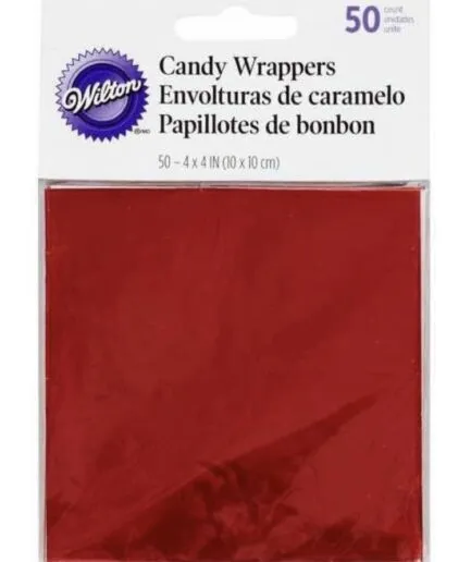 50 Papeles para Alfajores Chocolates Wilton