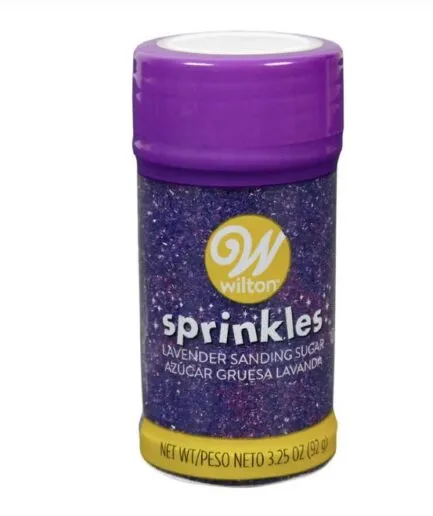 Sprinkles Azúcar Gruesa Lavanda Wilton