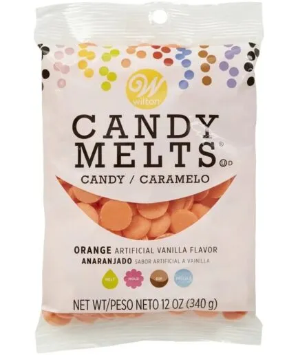 Candy Melts Naranjo Wilton