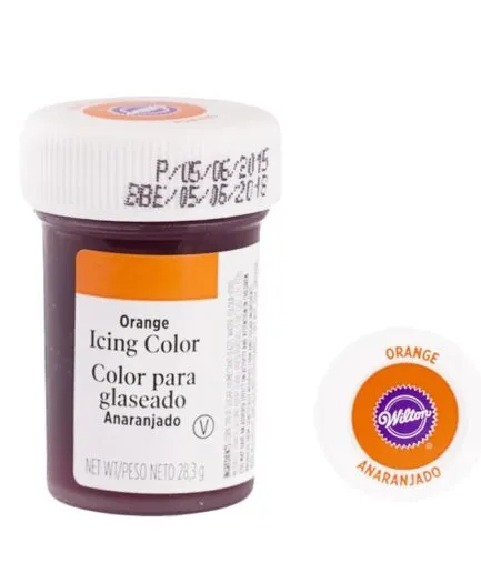 Colorante Comestible Naranjo Wilton