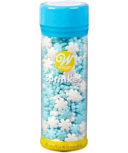 Sprinkles Copos de Nieve Celeste Wilton