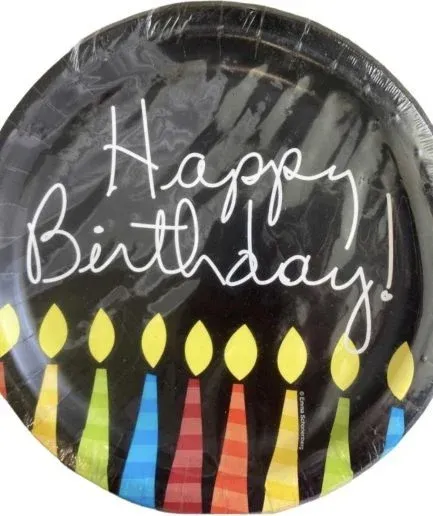 Platos Cumpleaños Happy Birthday!