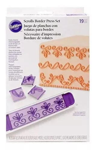 Juego de 19 Planchas para Bordes Wilton