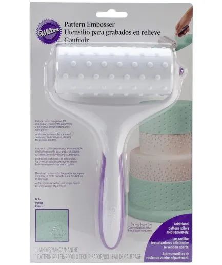 Rodillo Texturizador Puntos Wilton