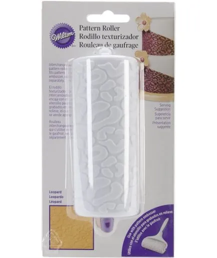 Rodillo Texturizador Leopardo Wilton