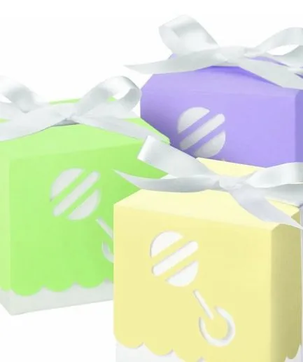 25 Cajas de Recuerdos Souvenirs Baby Shower Wilton