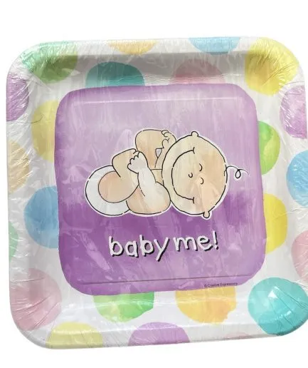 Platos Baby shower Baby Me !