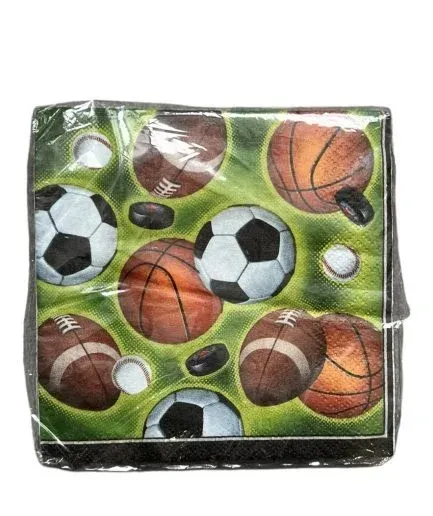 Servilletas Deportes Fútbol Basquetbol