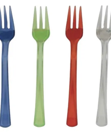 24 Mini Tenedores de Colores