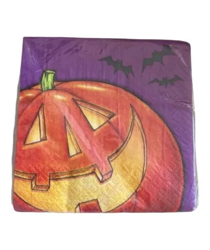 Servilletas Bat Calabaza halloween