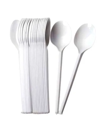 Cucharas Desechables Blancos