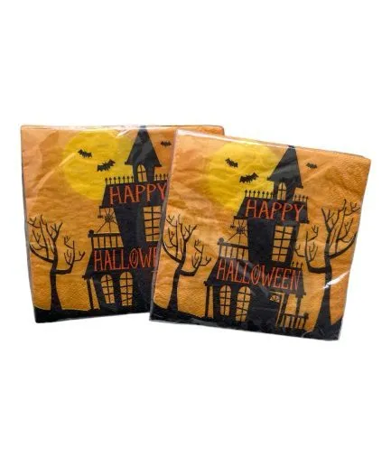 Servilletas Happy Halloween Embrujada
