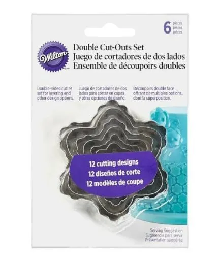 Cortadores para Galletas de 2 Lados Wilton