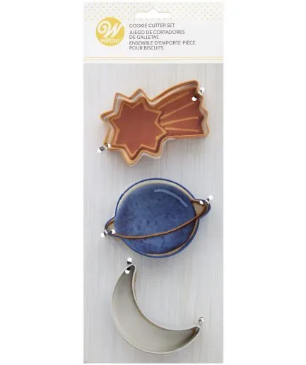 Cortadores de Galletas Estrella Planeta Luna Wilton