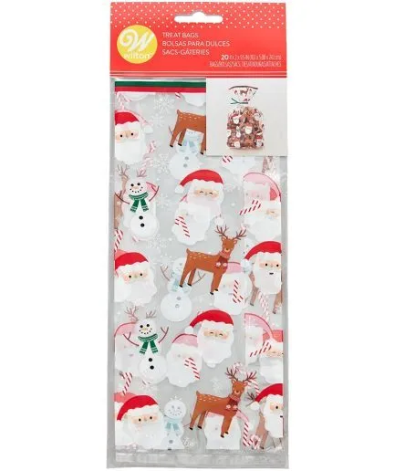 Bolsas de Navidad Viejo Pascuero Wilton