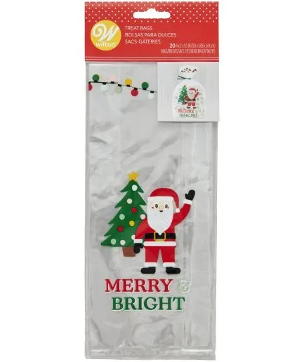 Bolsas Navidad Merry Bright Wilton