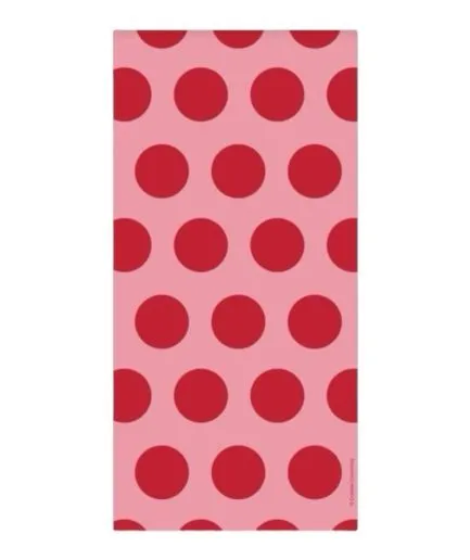 Bolsas Cumpleaños Sorpresas Polka Rojo