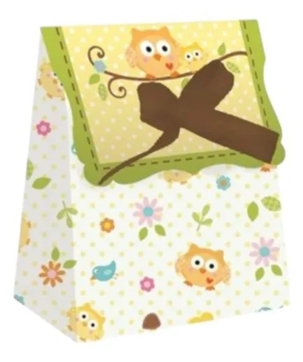12 Cajas Bolsas Flores Baby Shower