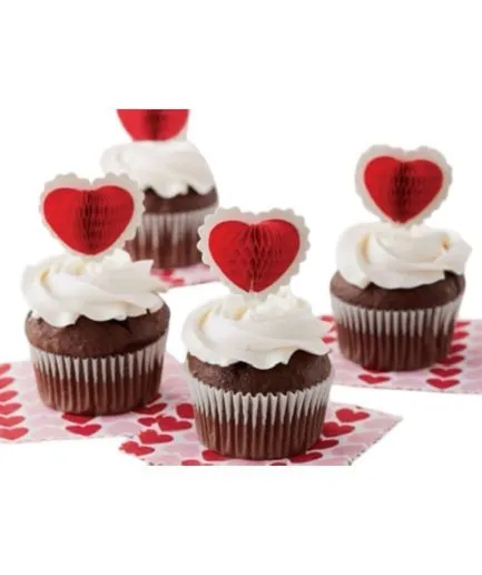 Toppers Forma de Corazón Wilton