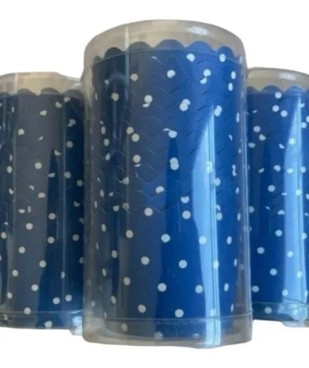 12 Cápsulas Azul Polka