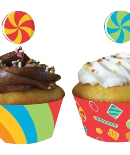 12 Cápsulas Candy Rojas