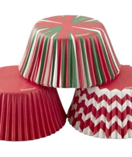 75 Cápsulas Navidad Wilton