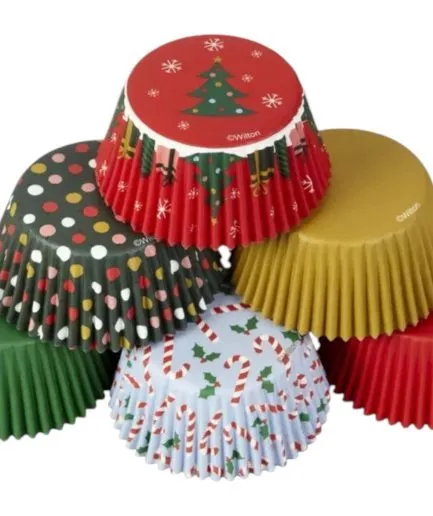 150 Cápsulas Navidad Wilton