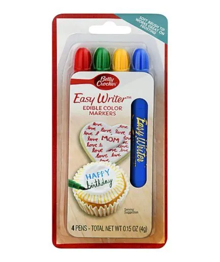 Lápices Comestibles Escrituras Betty Crocker