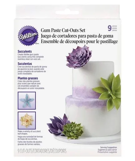 Juego de Cortadores para Pasta de Goma Wilton