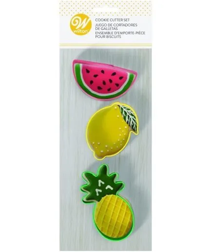 Cortadores de Galletas Frutas Sandía Limón Piña Wilton
