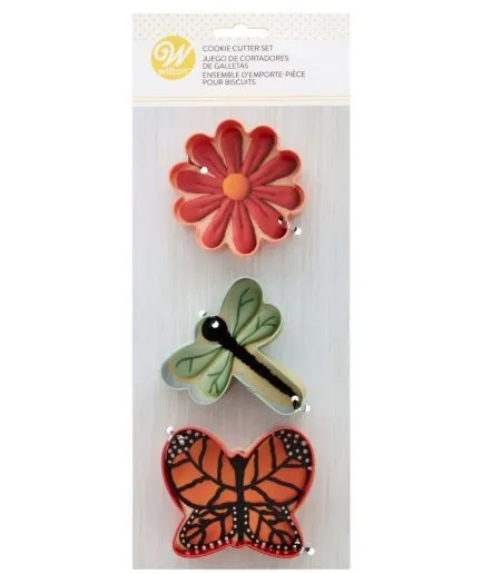 Cortadores de galletas Flores de Primavera Mariposas Wilton