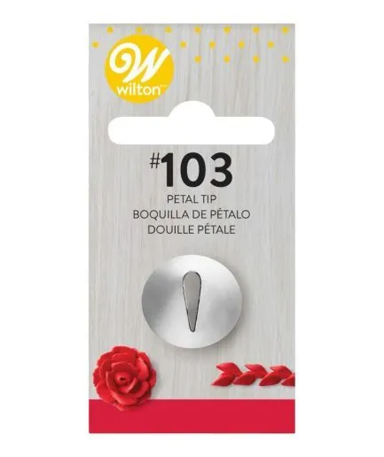 Boquilla #103 Pétalos Wilton