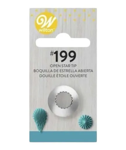 Boquilla #199 Estrella Abierta Wilton