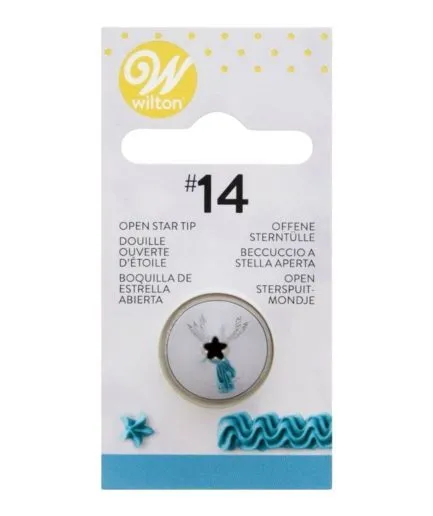 Boquilla #14 Estrella Abierta Wilton
