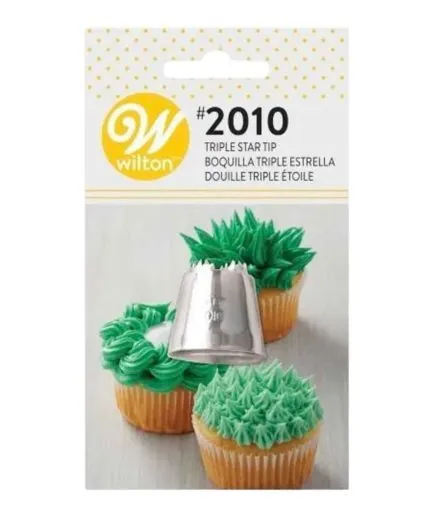 Boquilla #2010 Triple Estrella Wilton