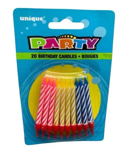 20 Velas Cumpleaños