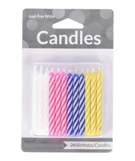 24 Velas de Cumpleaños