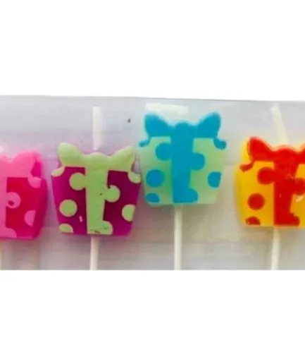 4 Velas de Cumpleaños Regalos